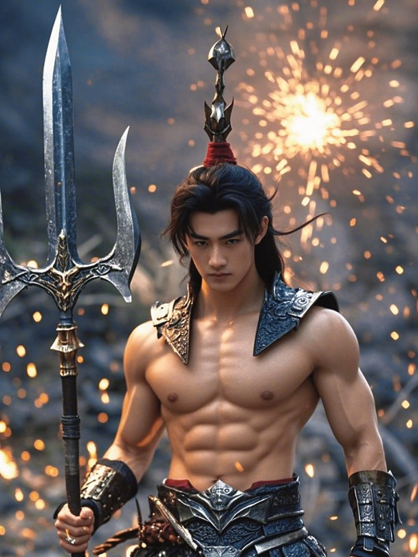 精忠报国的铠甲将士 肌肉男 你的男友已上线