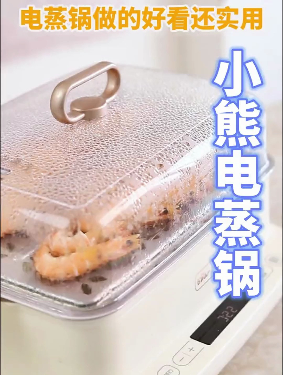 小熊(Bear)电蒸锅 多用途锅多功能家用预约定时电火锅