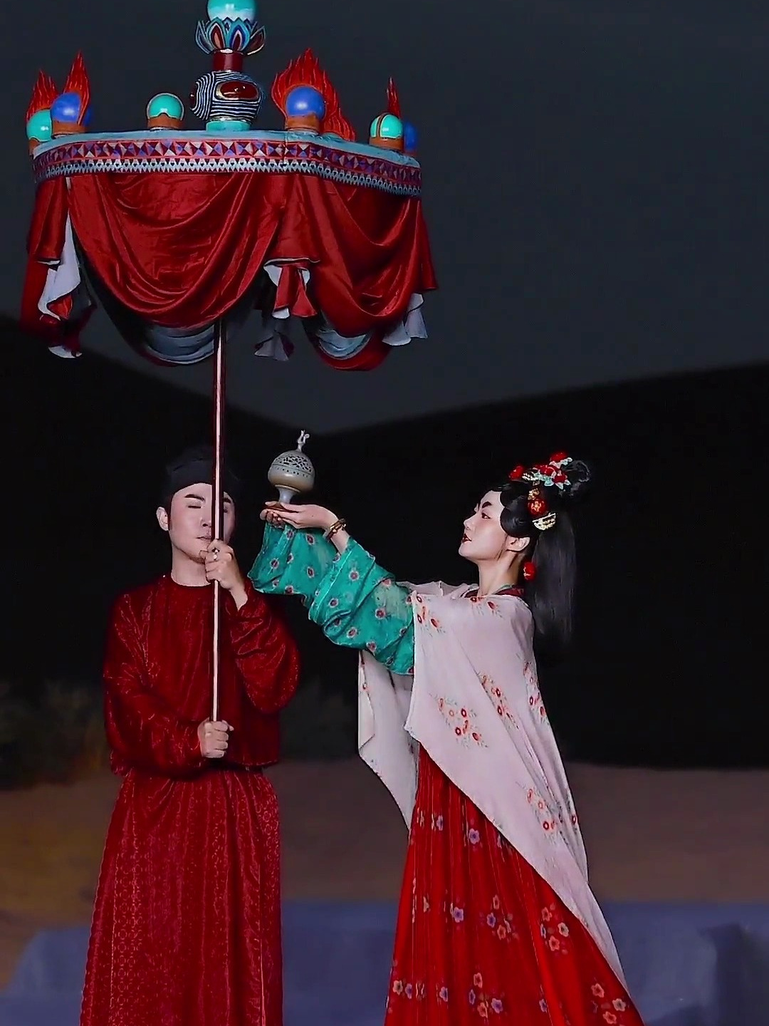 肉脸橙惊艳还原礼佛壁画