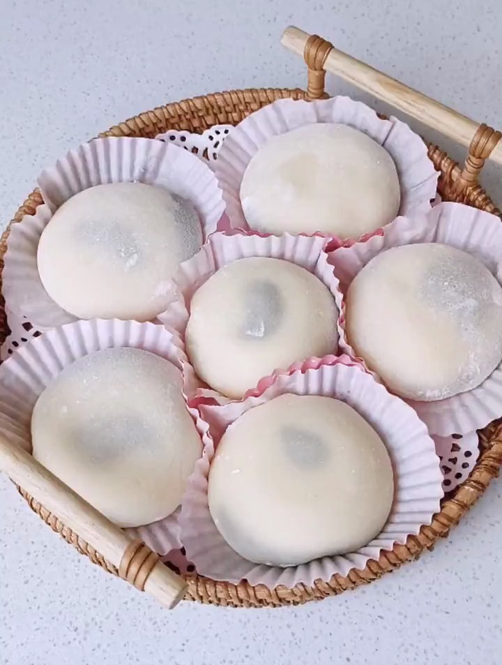一次成功的奥利奥雪媚娘,香甜软糯还拉丝