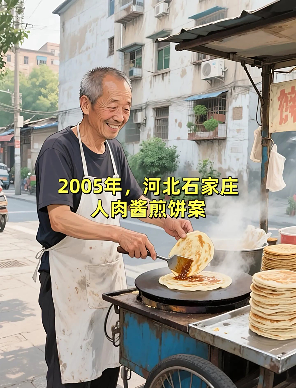 石家庄惊现人肉酱煎饼，太吓人了！
