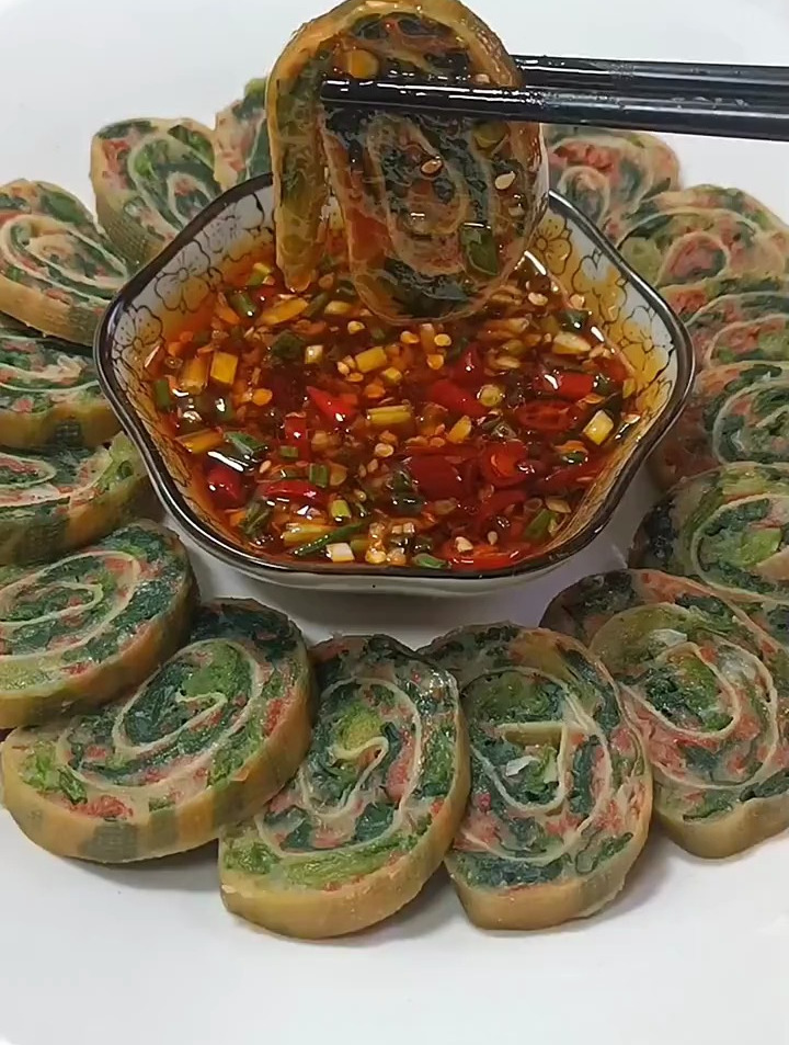 今天分享一个蔬菜卷的做法