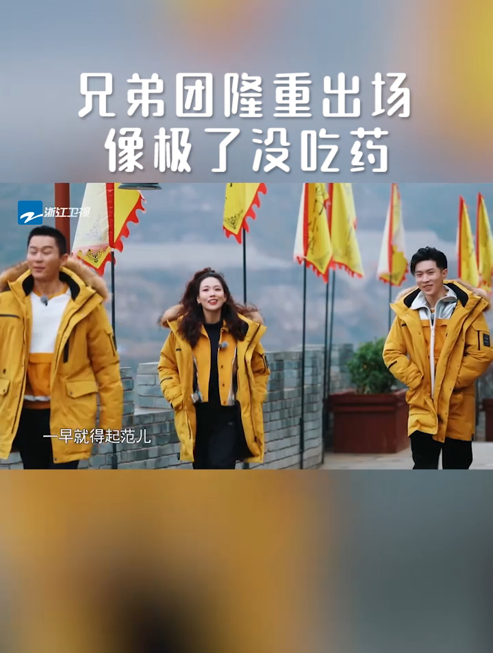 兄弟团隆重出场,像极了没吃药!