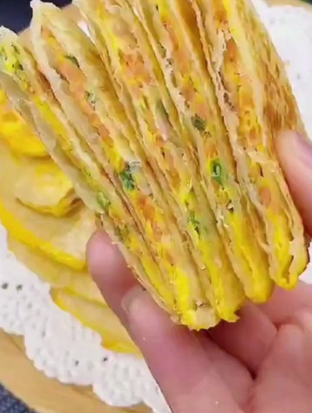 早餐吃什么 手抓饼 几分钟就可以搞定一顿早餐速食手抓饼