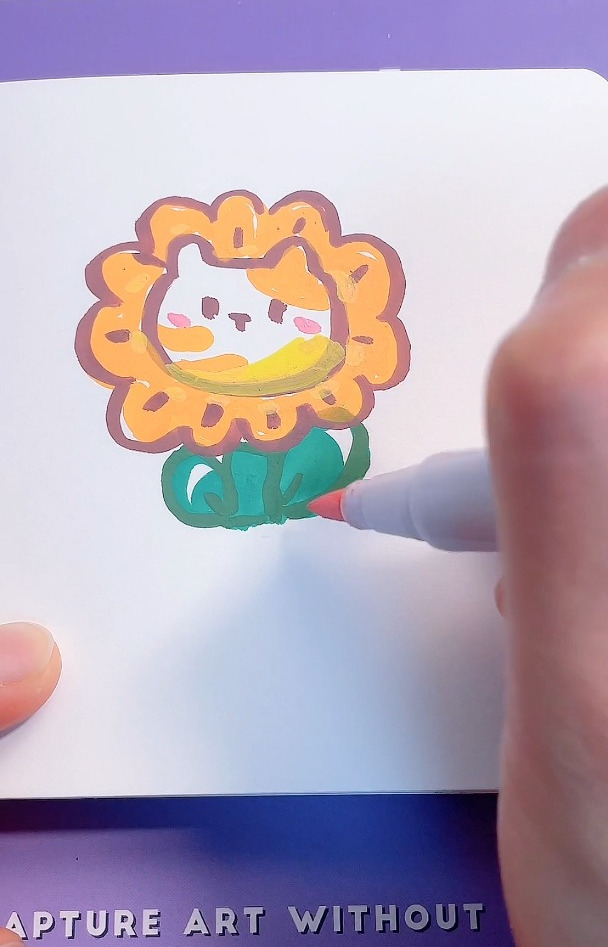 可爱小动物简笔画,手绘简笔画 3分钟可爱卡通画