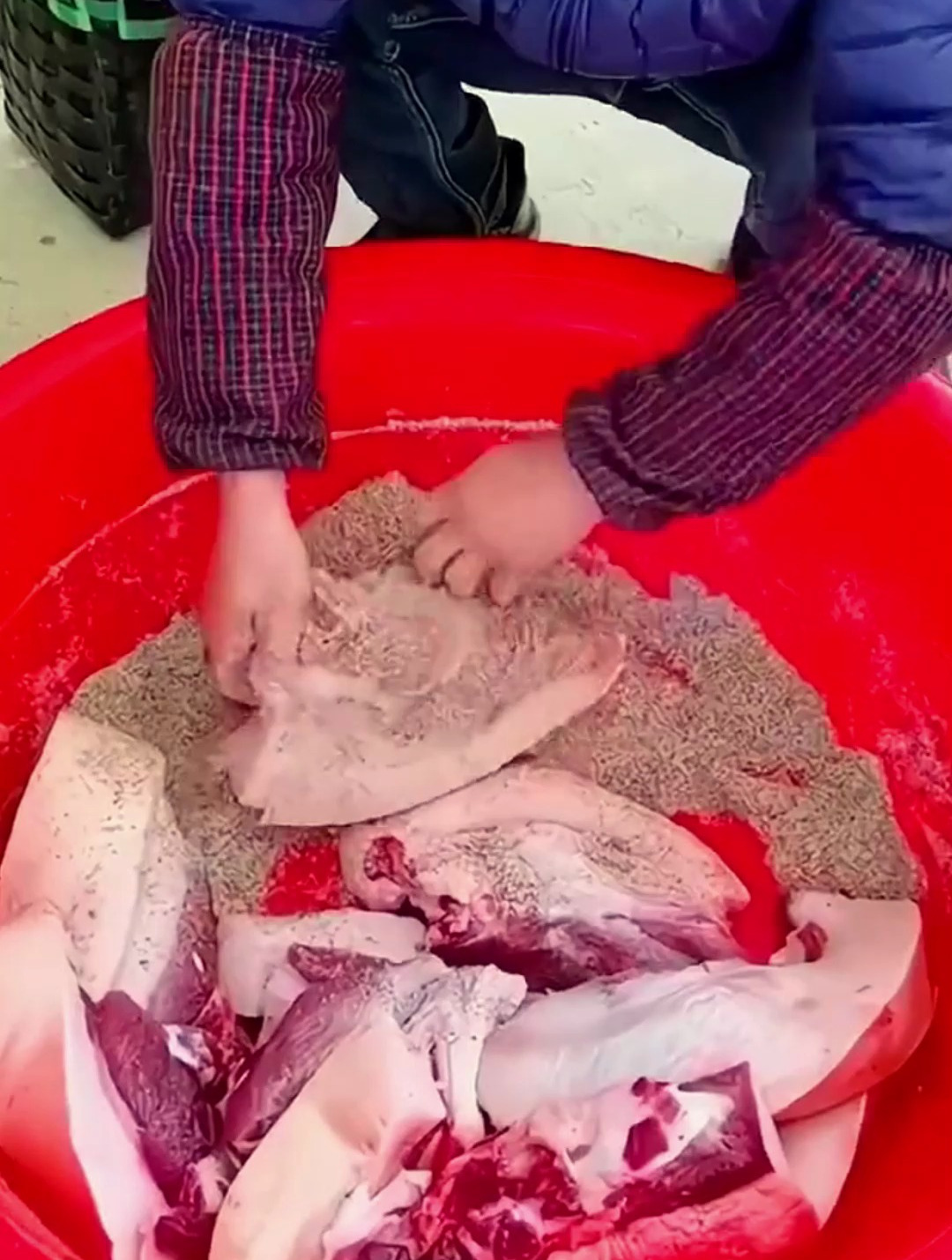 加粗S型晒腊肉挂钩,大号实心挂猪肉香肠烤鸭尖头钩子