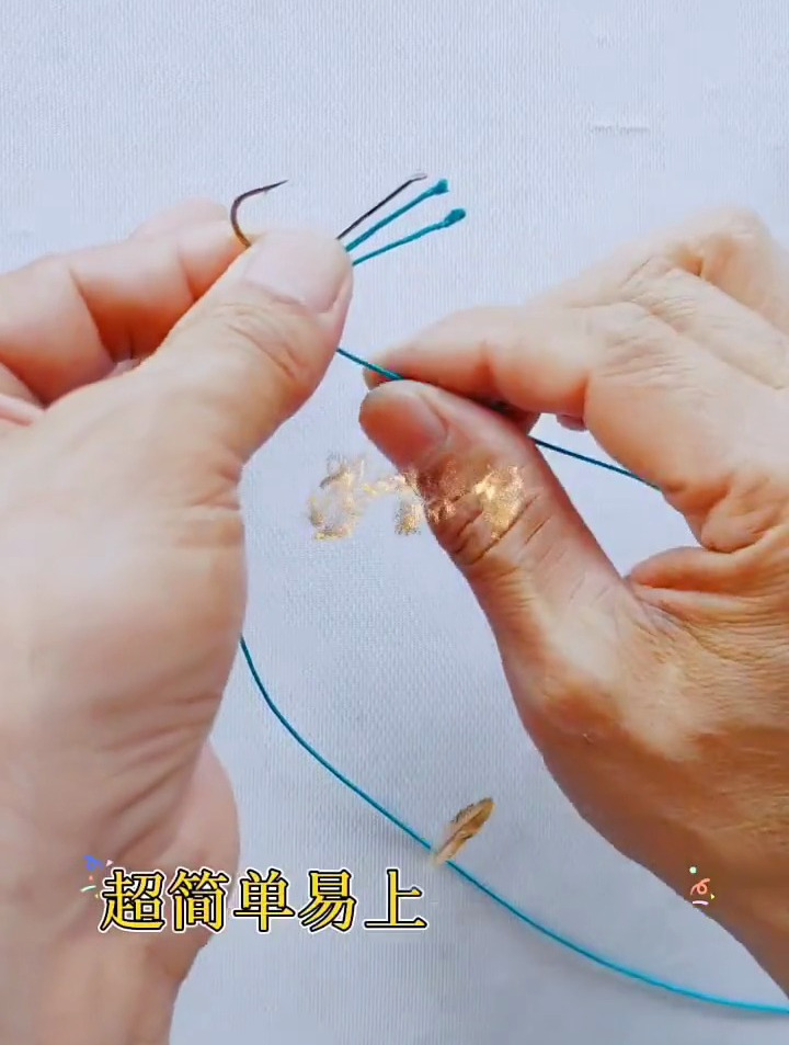 鱼钩 手工精绑线 绑钩