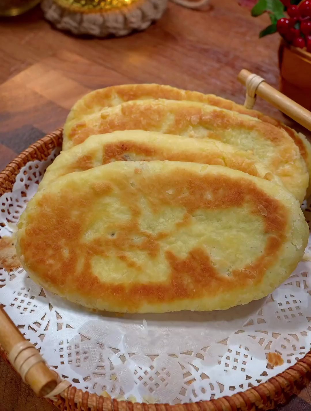 这个红糖酥饼 外酥里能巨好吃