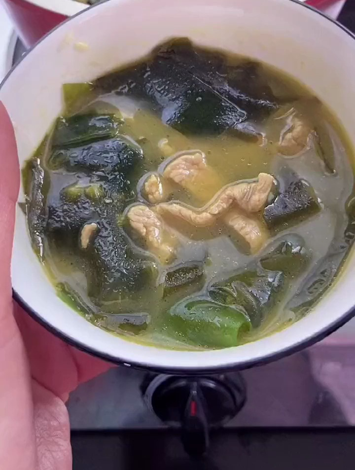 韩式海带汤,鲜到掉眉毛的那种
