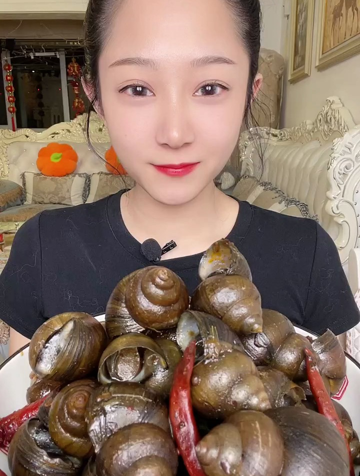 辣炒大田螺,这玩意儿是真的好吃麻麻辣辣好入味
