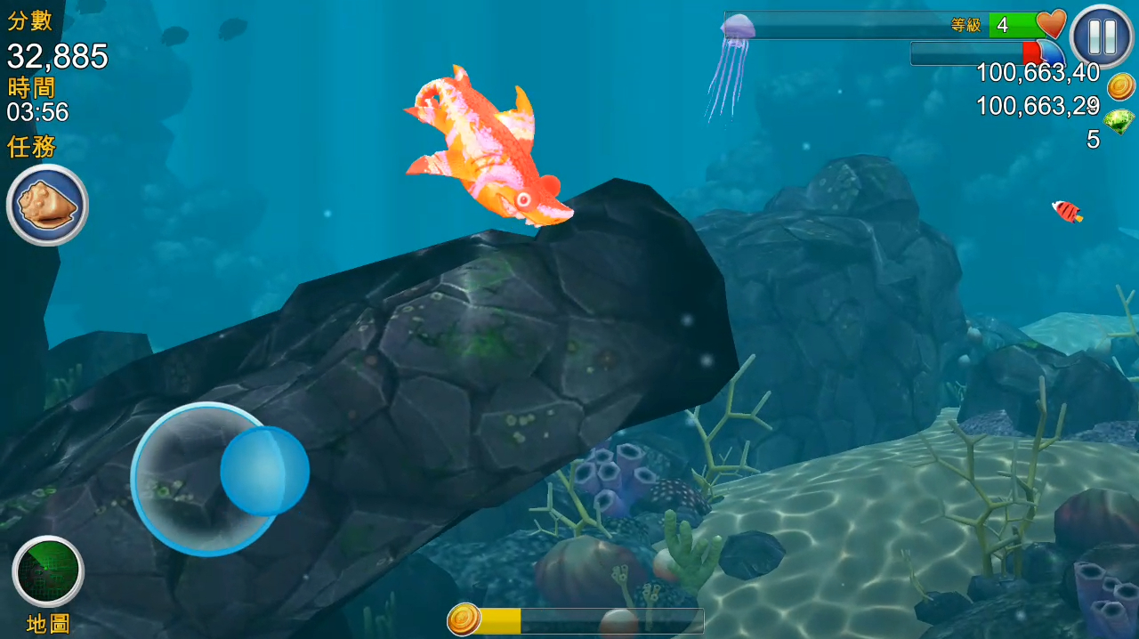 饥饿鲨进化:特殊鲨鱼变色鲨,能吃掉特殊鲨鱼冰鲨吗?