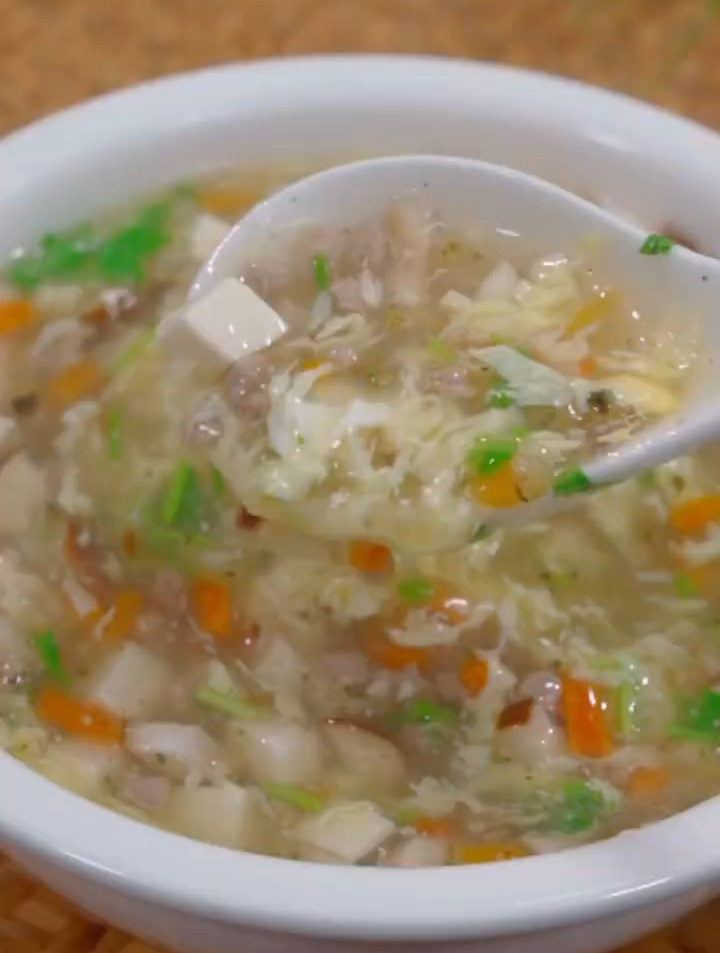 正宗西湖牛肉羹,做法简单,会烧水就行!