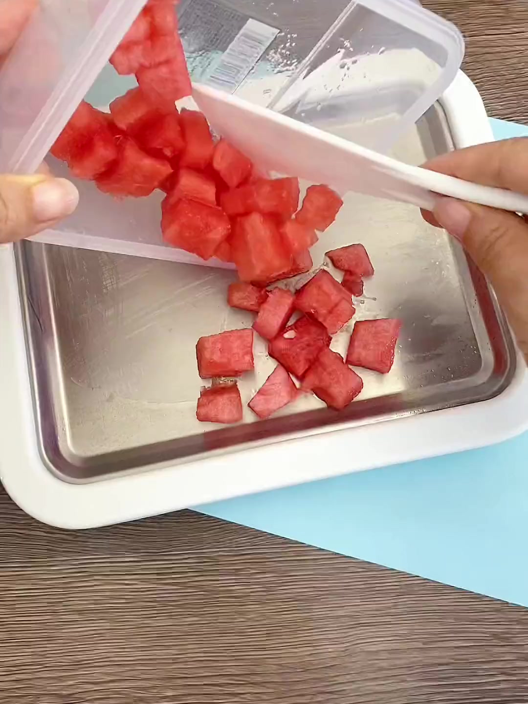 不用插电的炒冰机,夏天给你家宝也安排上
