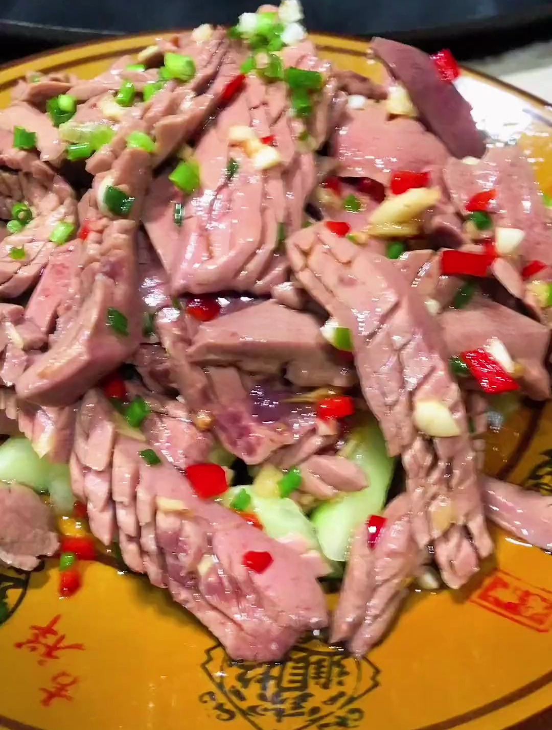 原来腰子子还可以这样做!虾油味拌腰花制作过程 你学废了吗?