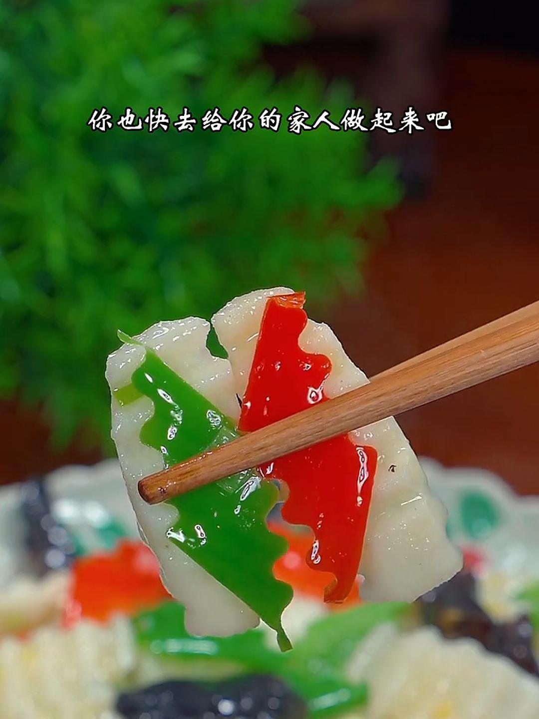 这样做的木耳炒山药色泽白净,口感清脆,又营养