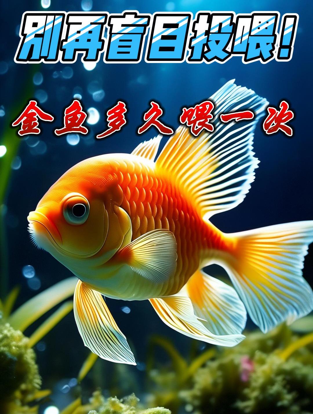 别再盲目投喂!金鱼多长时间喂一次?