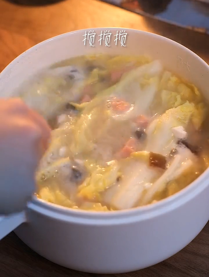不用高汤不用熬几分钟就能做出奶白的上汤娃娃菜
