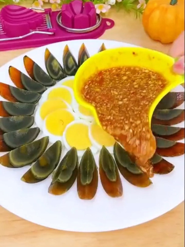 自从有了这个两用花式切蛋器,我家鸡蛋变得更好吃了!