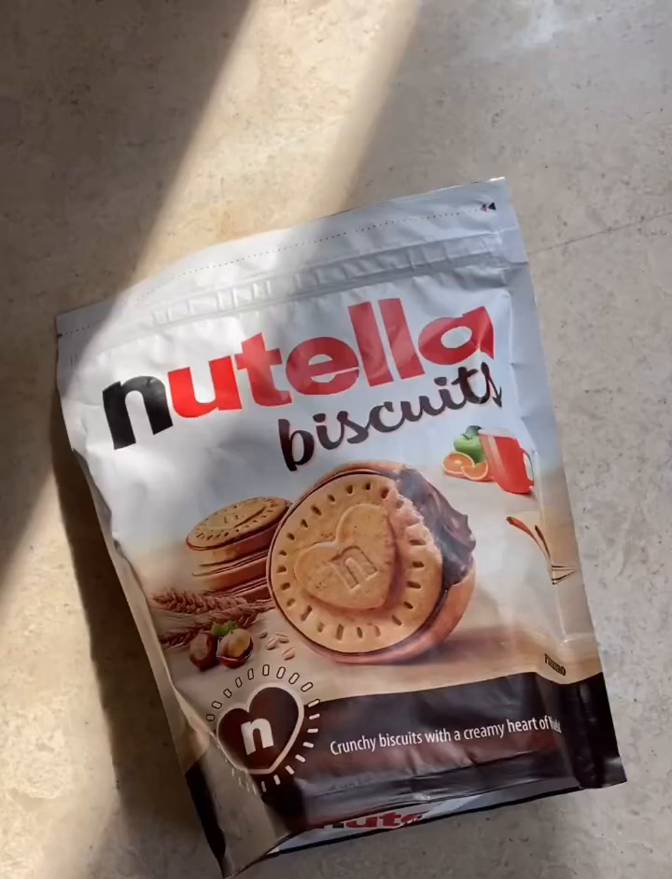 欧洲风味的Nutella夹心饼干,德国来的美味小零食!