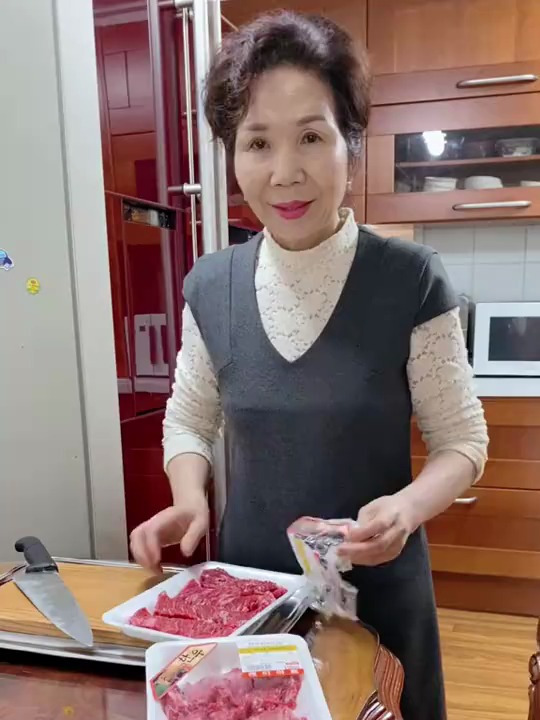 婆婆做的牛肉萝卜汤