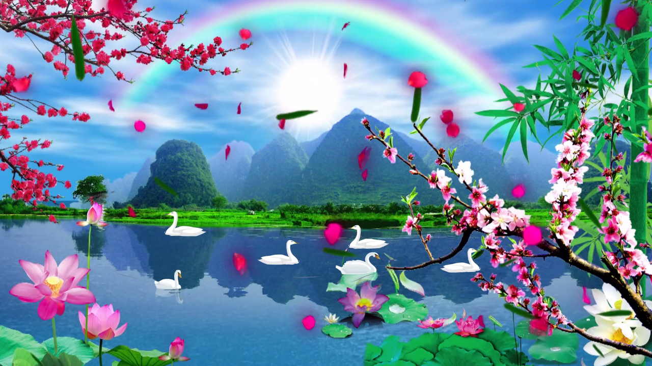 唯美经典童话动画天鹅湖