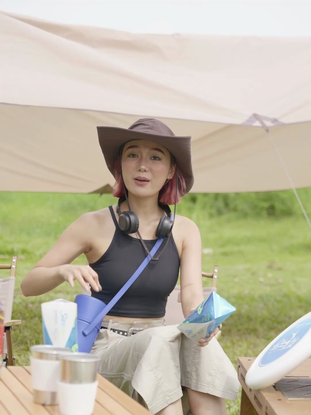 露营真的太开心了~ 跟朋友分享lifespace小蓝腰益生菌