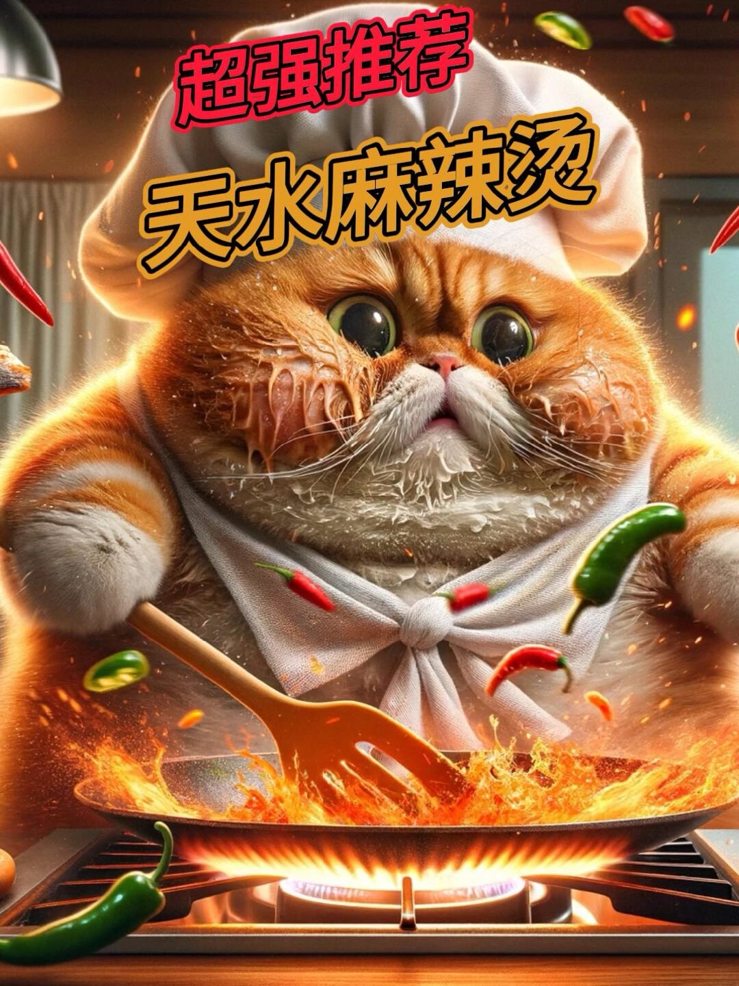 AI绘画:这个城市要火了,竟然因为一碗麻辣烫带火甘肃天水!