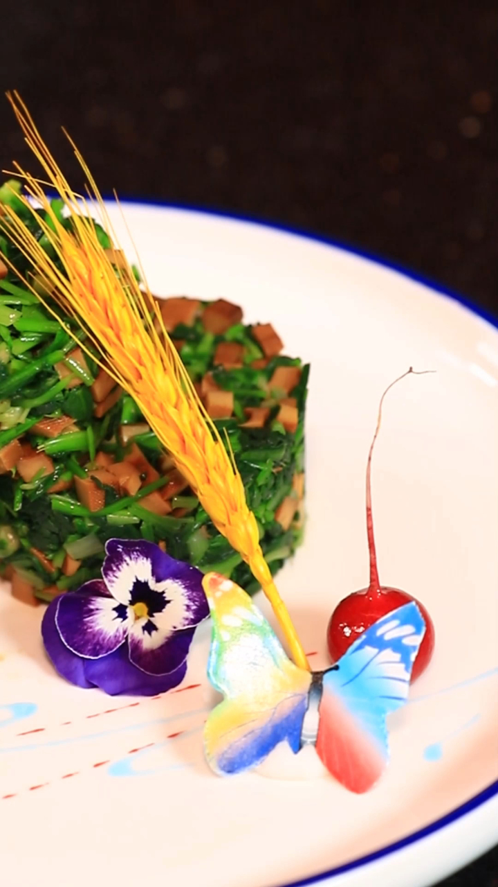 年夜饭凉菜——荠菜拌香干视频版来袭!