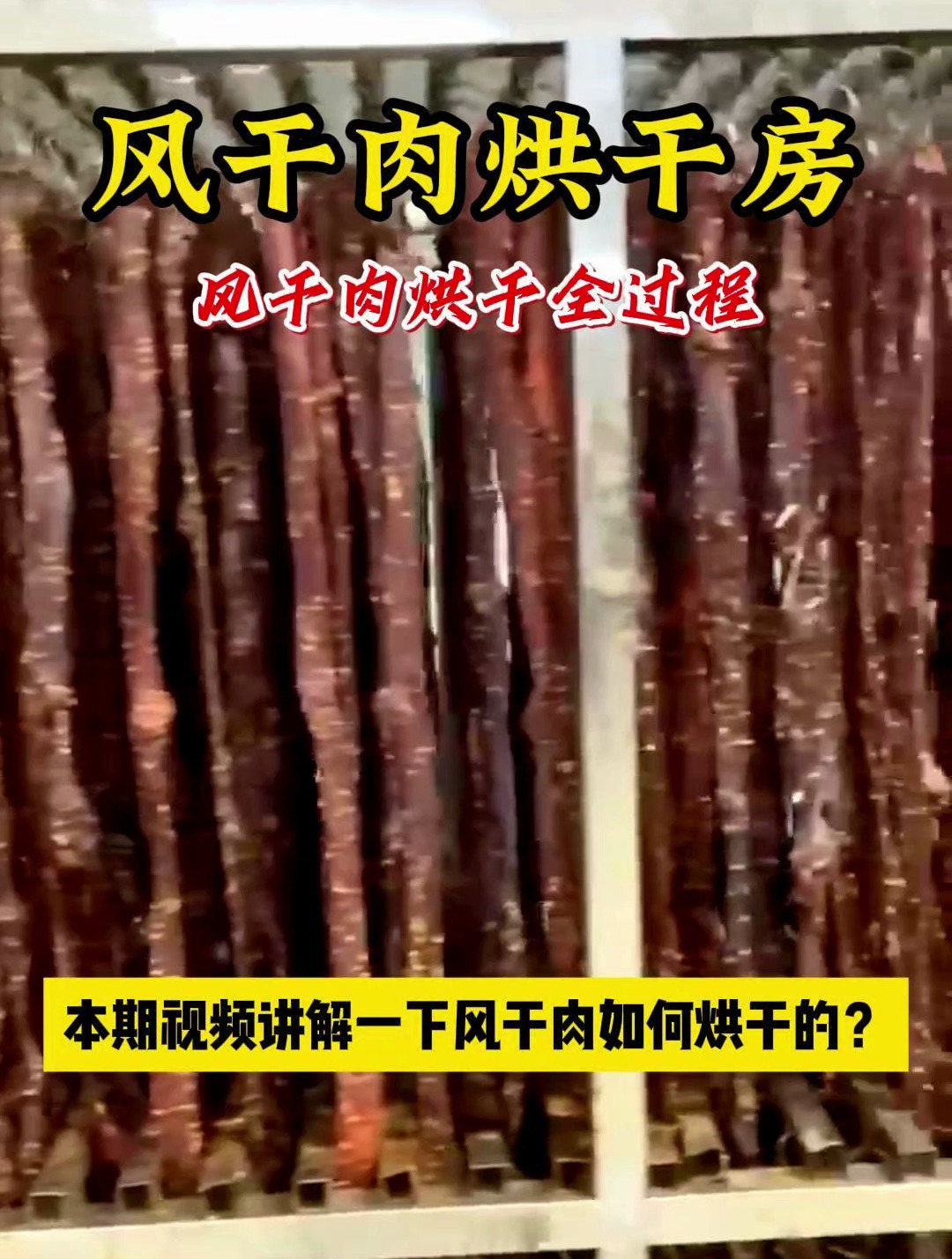 风干肉烘干房-四川新川优创烘干房厂家-肉制品烘干房设备
