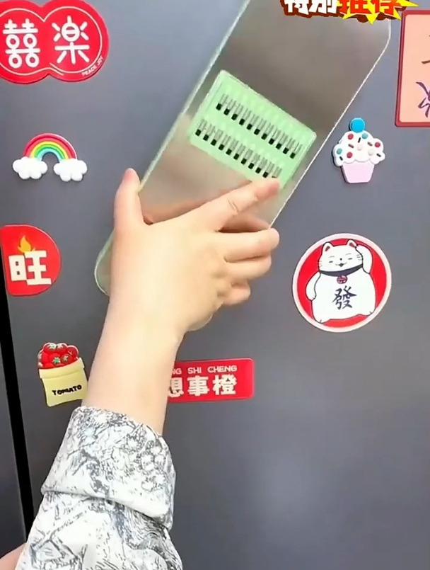 切菜神器,304不锈钢,不怕切到手!