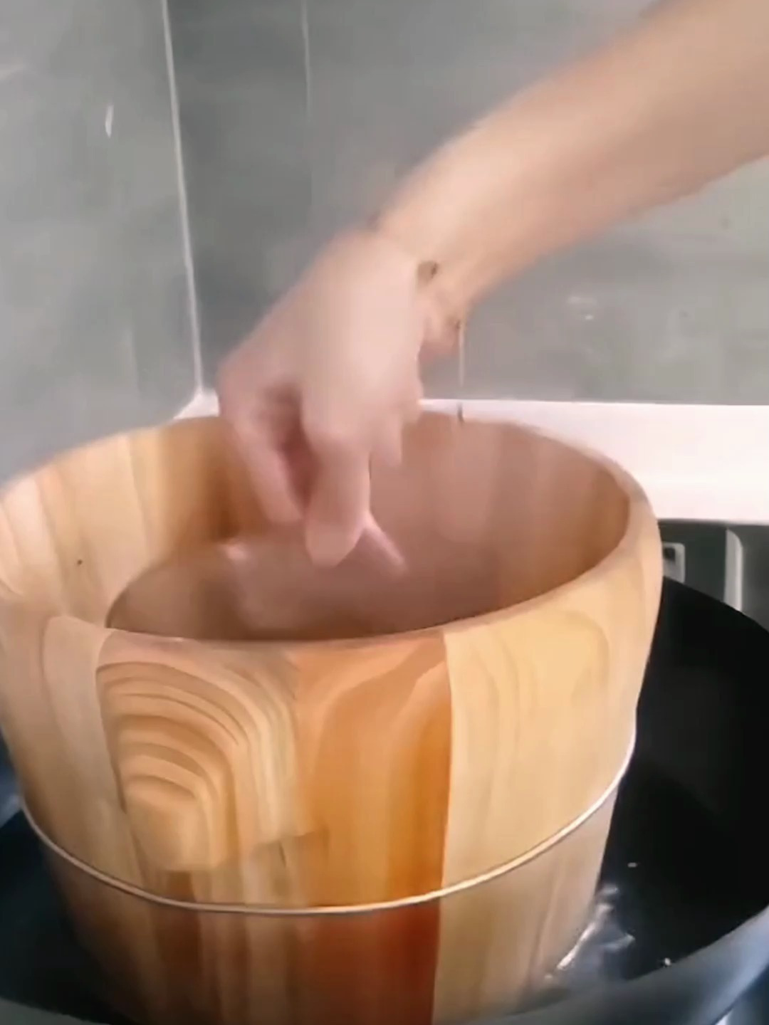 蒸饭木桶蒸饭神器,木桶饭专用桶,纯手工杉木原木,低糖蒸子饭