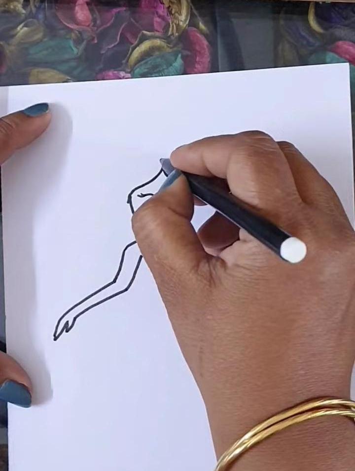 跟着视频学画画:画美丽的美人鱼