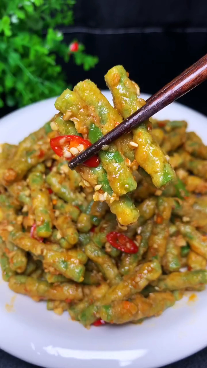 夏天多学几道凉拌菜吧,豇豆不知道怎么吃的试着这样做