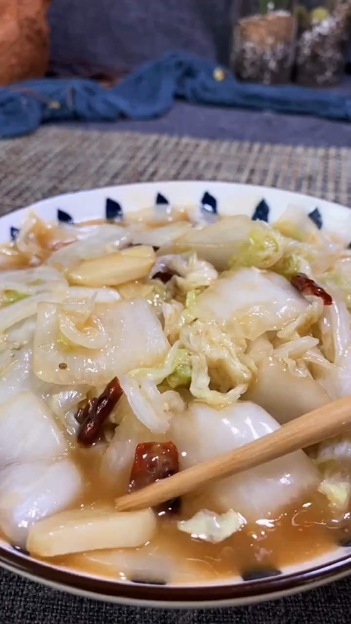 醋溜白菜最简单的做法