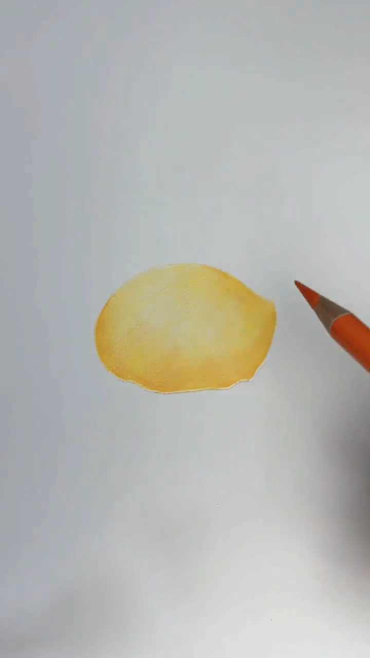 简单可爱的的彩铅鸡蛋,零基础都能看的懂
