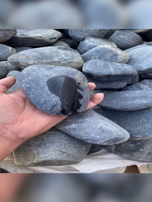 玉树湖边造景鹅卵石 大型河卵石 水处理鹅卵石