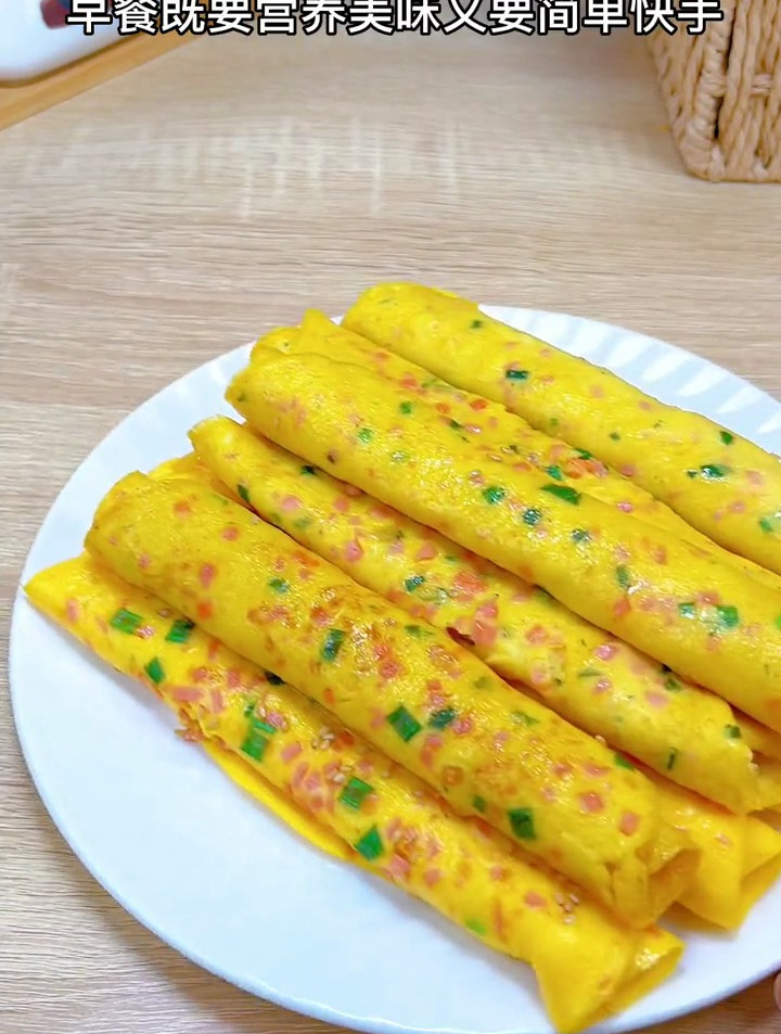 简单有营养的牛奶鸡蛋饼,早餐快给家人安排起来吧!宝宝辅食
