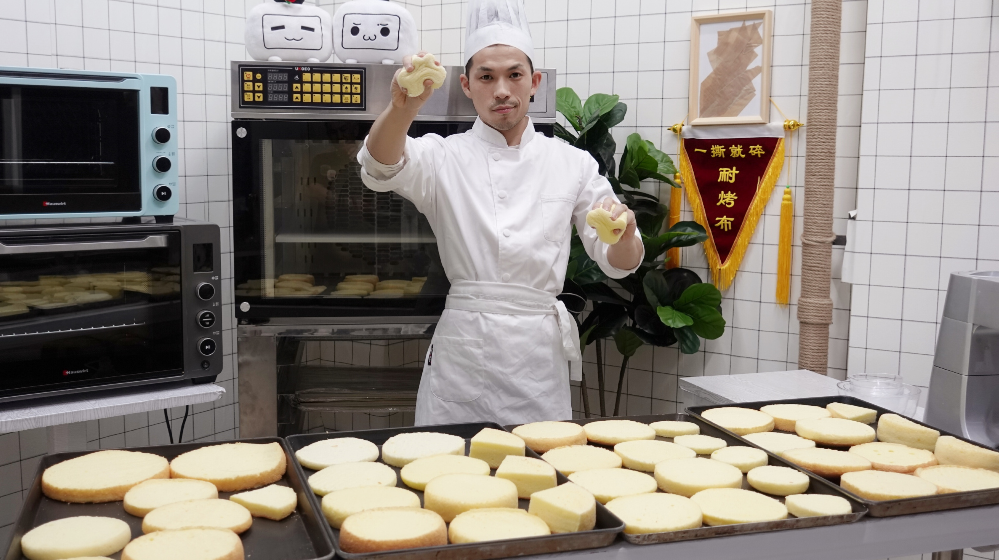 22分钟戚风蛋糕干货,不塌腰,不回缩,不开裂