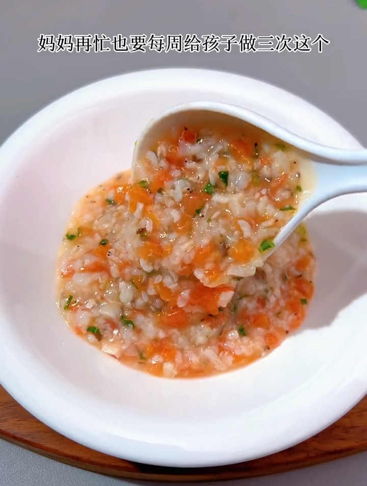 秋冬妈妈再忙每周也要给宝宝煮这个粥,鲜香软糯,营养好吃