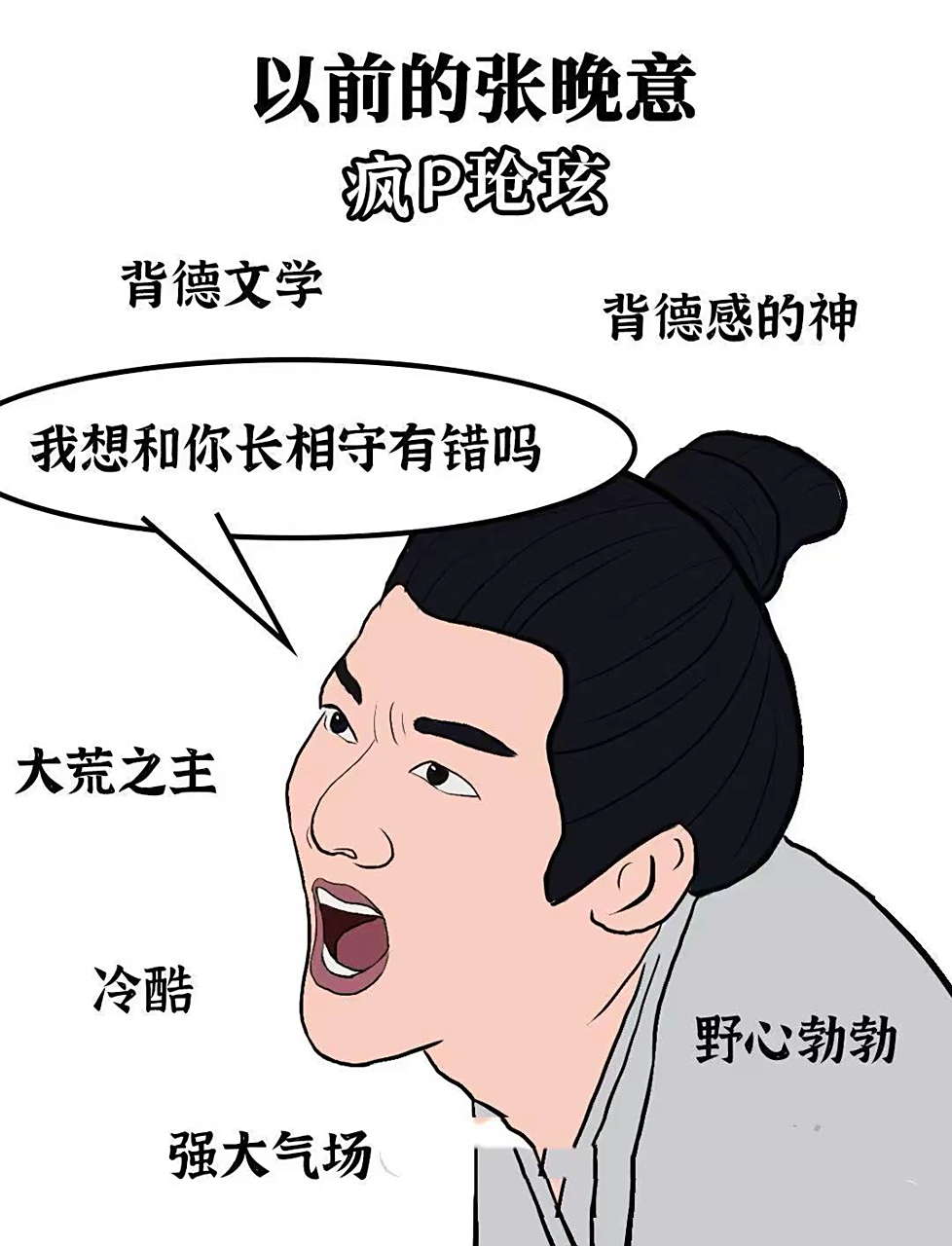 张晚意变化大比拼:从前霸气大佬到如今阳光大男孩