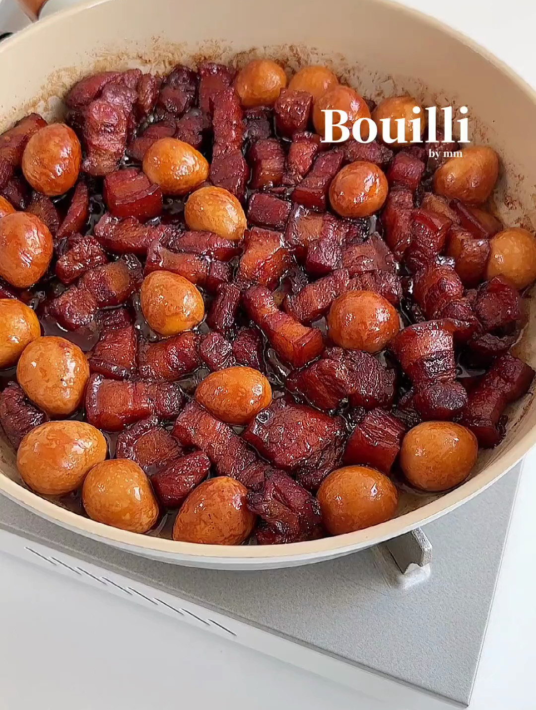 年夜饭菜单!香糯可口的鹌鹑蛋红烧肉