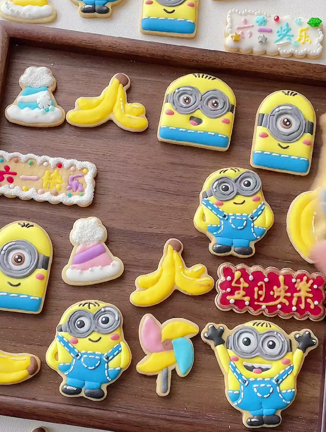 适合大小朋友的六一儿童节的礼物在这!糖霜饼干,治愈系美食