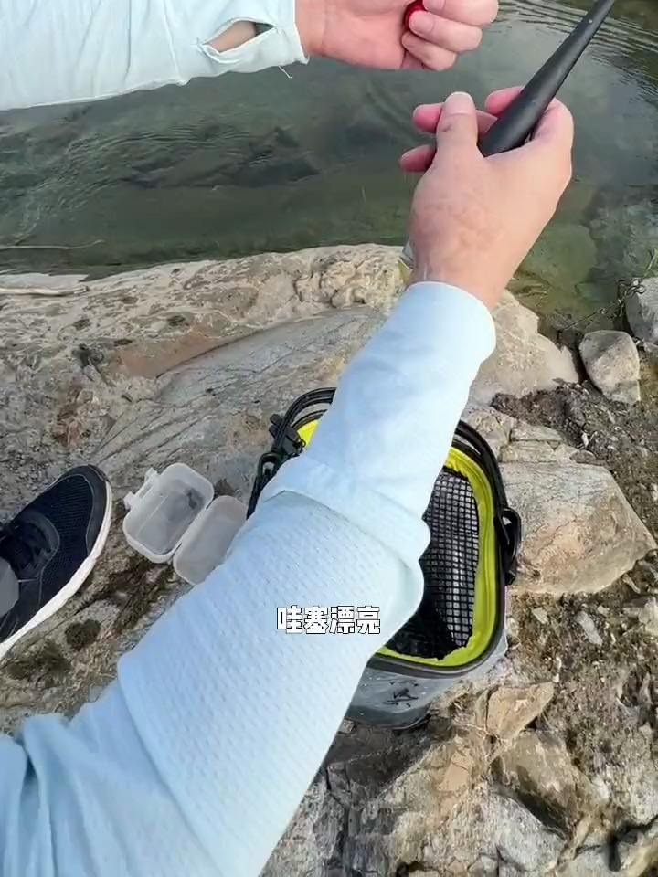 这里钓溪石斑鱼还真爽