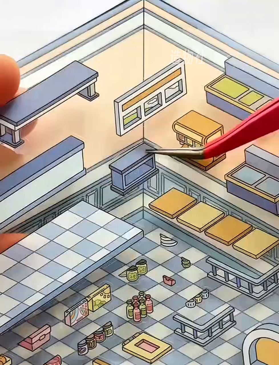 超长款小企鹅贴画,萌态十足!