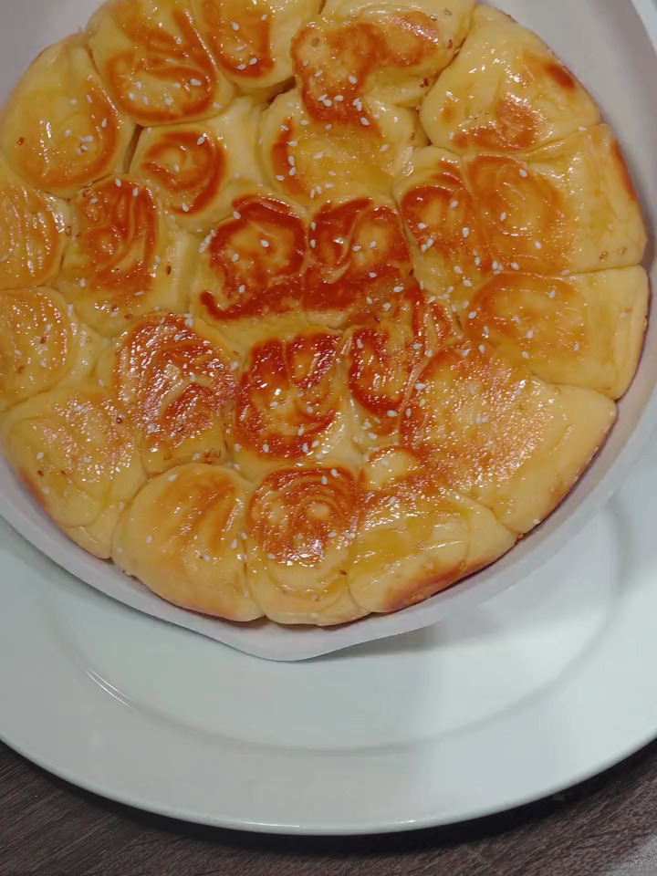 给孩子做好吃的蜂蜜小面包