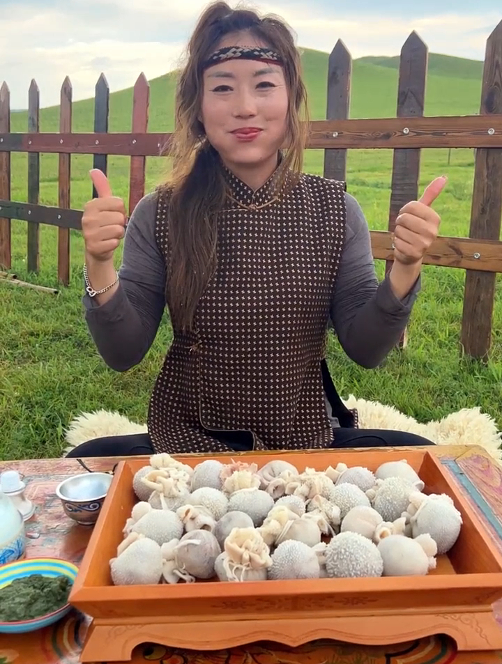 内蒙古小姨发来一段视频,看到她炖的肚包肉,看来有口福了!