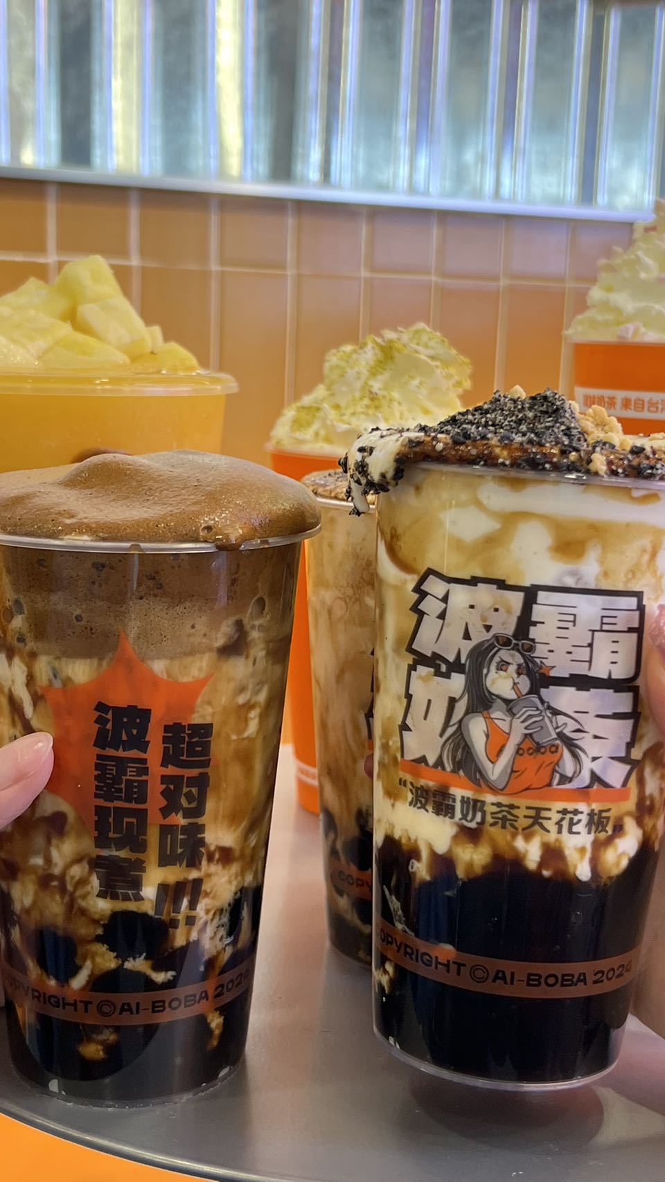每一口都是对奶茶哲学的致敬,这杯波妹波霸奶茶,就是哲学王