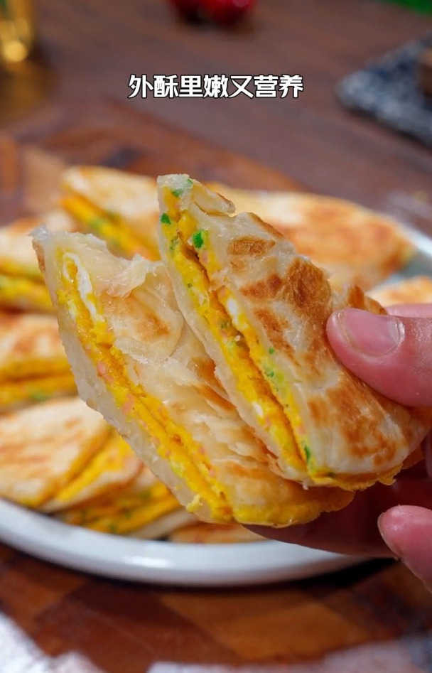 孩子爱吃的早餐手抓饼
