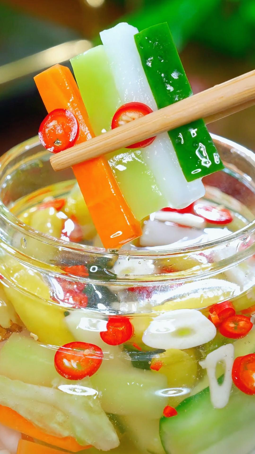 夏天一定要吃的8道腌菜泡菜,酸辣爽口开胃又解腻