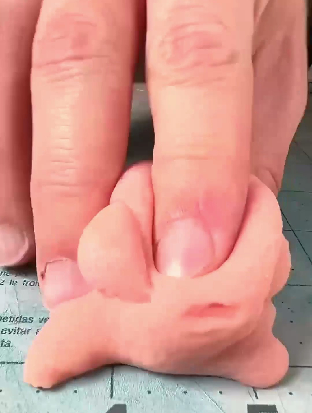 手工制作:硅胶鱿鱼的头发